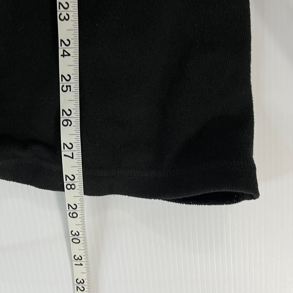 Eddie Bauer Men's Fleece 1/4 Zip Pullover Black Sweater Sz TL Large Tall - Picture 6 of 9